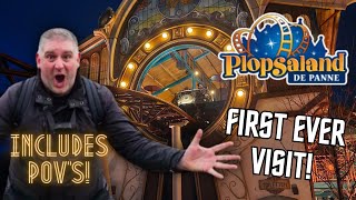 Plopsaland De Panne VLOG December 2023  Includes POVs [upl. by Ysiad]