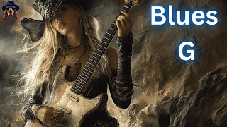 Blues Backing Track In G 30 Days Of Blues Day 22 [upl. by Serilda]