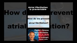 Atrial fibrillation is reversible with lifestyle changes￼ atrialfibrillation afib [upl. by Ennael]