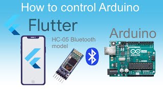 FLUTTER control Arduino with Bluetooth module [upl. by Ioves]