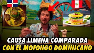 revelador LUISITO COMUNICA COMPARA la CAUSA LIMEÑA CON el MOFONGO DOMINICANO [upl. by Ilsa]