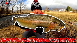 Trout Fishing With New Pautzke Fire Neds [upl. by Kudva]