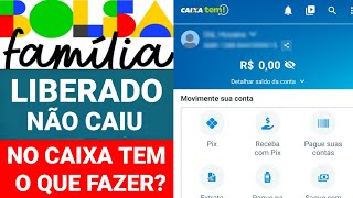 BOLSA FAMÍLIA LIBERADO NÃO CAIU NO CAIXA TEM O QUE FAZER [upl. by Tarazi]