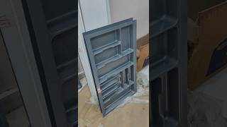 Kitchen Drawer Organizer Tandem Box New Design constructiontips tips trending shorts viral [upl. by Hajidak]