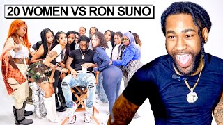 20 WOMEN VS 1 RAPPER RON SUNO [upl. by Acker314]