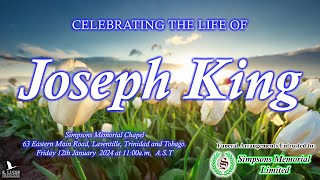 Funeral Service of Joseph King [upl. by Abbie]