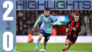 HIGHLIGHTS  Bournemouth vs Arsenal 20  Premier League [upl. by Newton170]