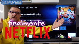 finalmente NETFLIX ufficiale sul Decoder Digitale Terreste DVBT2 Telesystem UP T2 4K AndroidTV 12 [upl. by Prudhoe]