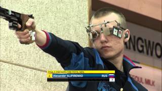 Finals 25m Rapid Fire Pistol Men  ISSF RifleampPistol World Cup 2013 Changwon KOR [upl. by Meurer]