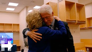 Behind the scenes look backstage at the Democratic Convention in Philadelphia  Hillary Clinton [upl. by Leopoldeen]