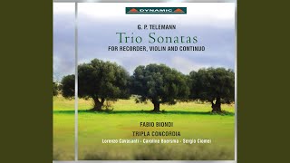 Essercizii musici Trio in A Minor TWV 42a4 II Vivace [upl. by Jacintha823]