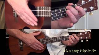 Its a Long Way to Go  List A  I Play Ukulele Book 1  ANZCA [upl. by Ynnod]