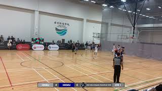 男子組  HKBU vs HKMU  友邦大專籃球賽202425 [upl. by Marylynne]