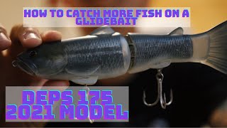 How to fish a glidebait with New DEPS 175 2021 model review [upl. by Jared]