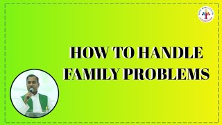 How To Handle Family Problems  Fr Joseph Edattu VC [upl. by Haila]