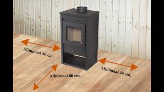 Hoe groot moet de afstand van een houtkachel tot de muur zijn Woodburner houtkachels [upl. by Prescott]