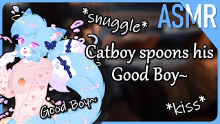 Furry ASMR 💙 Spooning my Good Boy M4MHeadpatsAffirmations [upl. by Salomon]