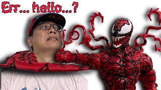 Marvel Legends Carnage Comic REVIEW [upl. by Eilliw]