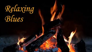 Blues Jazz amp Fire  Relaxing Blues Music [upl. by Ecertak]