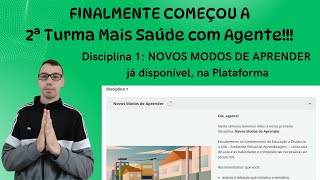 FINALMENTE INICIARAM AS ATIVIDADES da 2ª TURMA DO MAIS SAÚDE COM AGENTE Disciplina 1 já DISPONÍVEL [upl. by Llemrej]