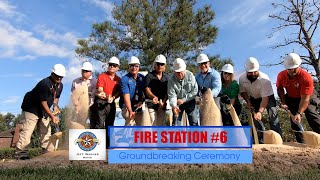 Pasadena Fire Station 6 Construction Groundbreaking Ceremony [upl. by Arym]