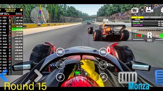 Monoposto 2024 Round 15 Monza GrandPrix Massive Crash With PiastriTyres Degradation monoposto f1 [upl. by Nerrag]