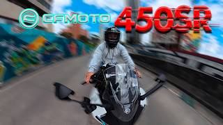 CF Moto 450SR La Nueva Bestia en el Mundo de las Motos 🚀 [upl. by Irahcaz]