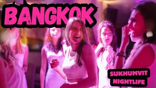 Experience the Electric Nightlife of Sukhumvit Road A Journey from Asok to Nana [upl. by Collis]