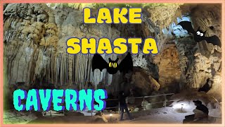 LAKE SHASTA CAVERNS Fascinating Tourist guide through chambers and rooms [upl. by Gannon]