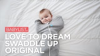 Love to Dream Swaddle UP Original Review  Babylist [upl. by Baniez]