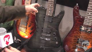 NAMM 12  Spector Guitars Coda4 Deluxe Bass ARC6 RX Webcaster and Podcaster [upl. by Sudbury]