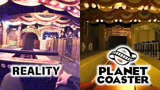 Eurosat CanCanCoaster at Europa Park  Planet Coaster versus Reality [upl. by Hyacinthie233]