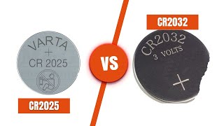 CR2025 vs CR2032 Batteries What are the Differences [upl. by Bernardo]