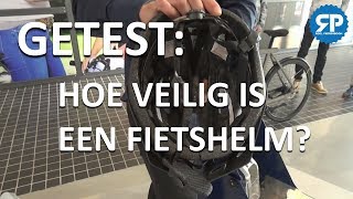 GETEST hoe veilig is een fietshelm [upl. by Nileve]