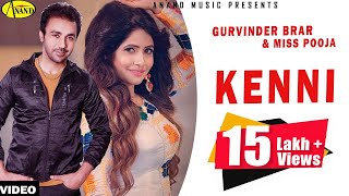 Gurvinder Brar amp Miss Pooja  Kenni  New Punjabi Song 2020  Anand Music l Latest Punjabi Song 2020 [upl. by Norraf]