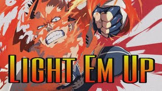 「 A M V 」Endeavor vs Nomu  Light Em UpFall Out Boy [upl. by Shae]