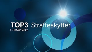 TOP 3 Straffeskytter efterår 1819 [upl. by Roselle]