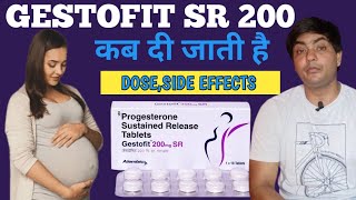 gestofit 200 sr uses in hindi  gestofit 200 sr  gestofit 200mg sr  gestofit 200mg sr tablet [upl. by Jo-Anne]