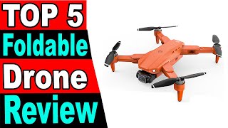 TOP 5 Best Foldable Drone Review 2025 [upl. by Telrats]