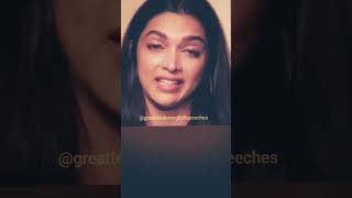 Deepika Padukone In Depression Speech  Great Leader English Speeches [upl. by Fosque86]