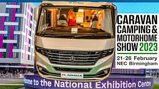 CARAVAN Camping amp MOTORHOME Show 2023 NEC Birmingham ADRIA 780SL [upl. by Jimmie2]