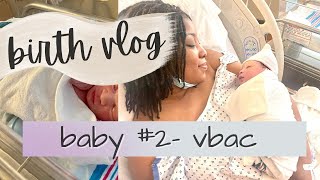 Birth Vlog 2022  Birth Vlog Successful VBAC  Labor and Delivery Birth Vlog [upl. by Hunley]