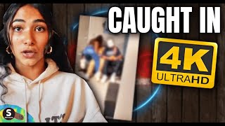 Sienna Mae Gomez CAUGHT IN 4K With Jack WrightSHE REACTS [upl. by Nilyaj108]