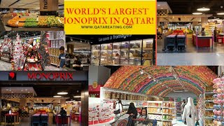 WORLD LARGEST MONOPRIX in QATAR DOHA FESTIVAL CITY visit my Channel Henryzol [upl. by Eceeryt]