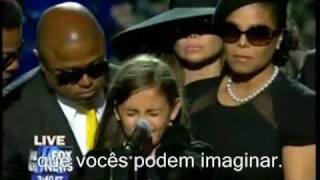 Filha de Michael Jackson fala do pai LEGENDADO [upl. by Eelimaj]