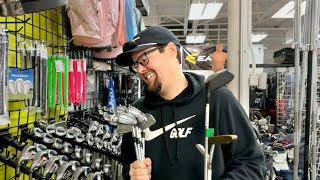 FINALLY BUYING THE GOLF CLUBS I COULD NEVER AFFORD [upl. by Iel]