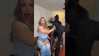 DC brookieandjessie dance beenlikethis wheelchairdance dancetrends disabilityawareness [upl. by Attenra971]