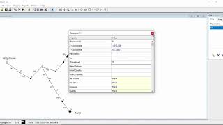 EPANET network Water Supply network EPANET Example Tutorial [upl. by Serolod]