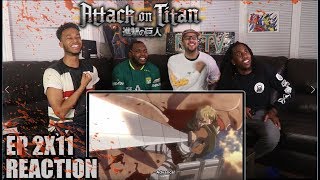 CHARGE ATTACK ON TITAN 2X11 REACTIONREVIEW [upl. by Wallraff]