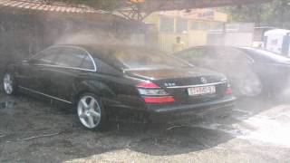 Mercedes S65 AMG Loud Start Up Loud Growl and Accelerating [upl. by Assedo]